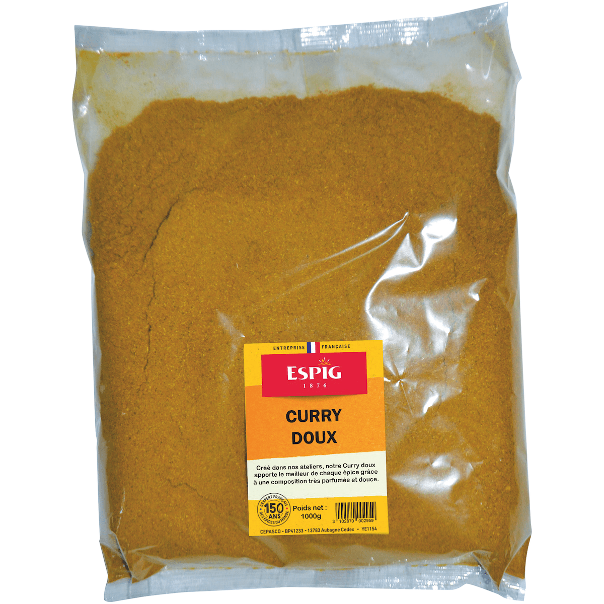 CURRY DOUX INDIAN - 1KG