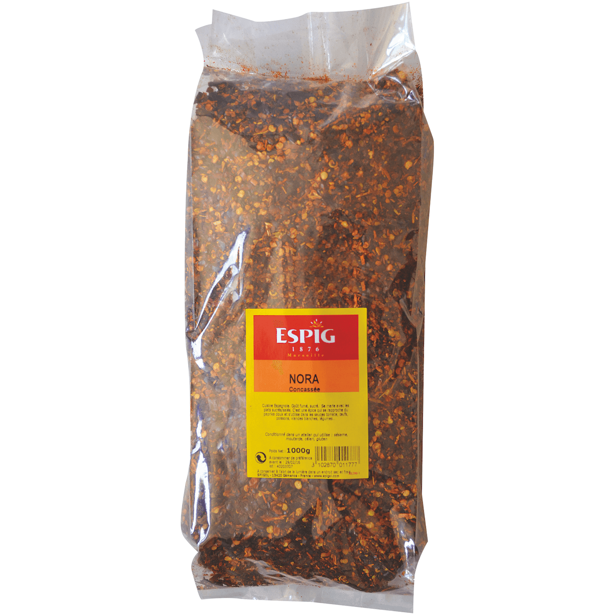 NORA HOJILLA  CONCASSEE - 1KG