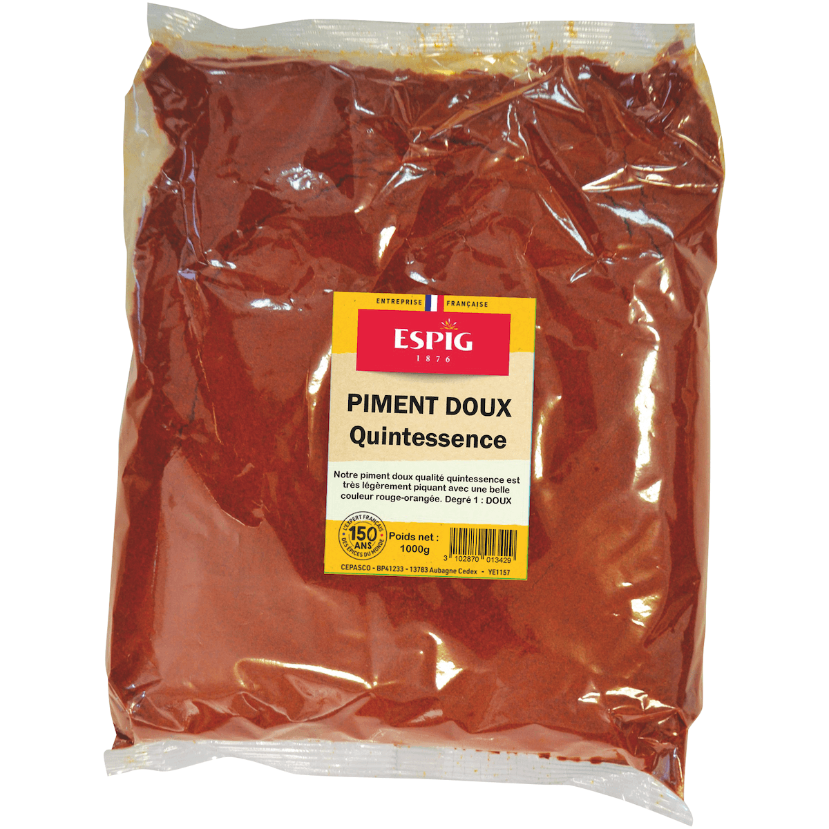 PIMENT DOUX QUINTESSENCE - 1KG