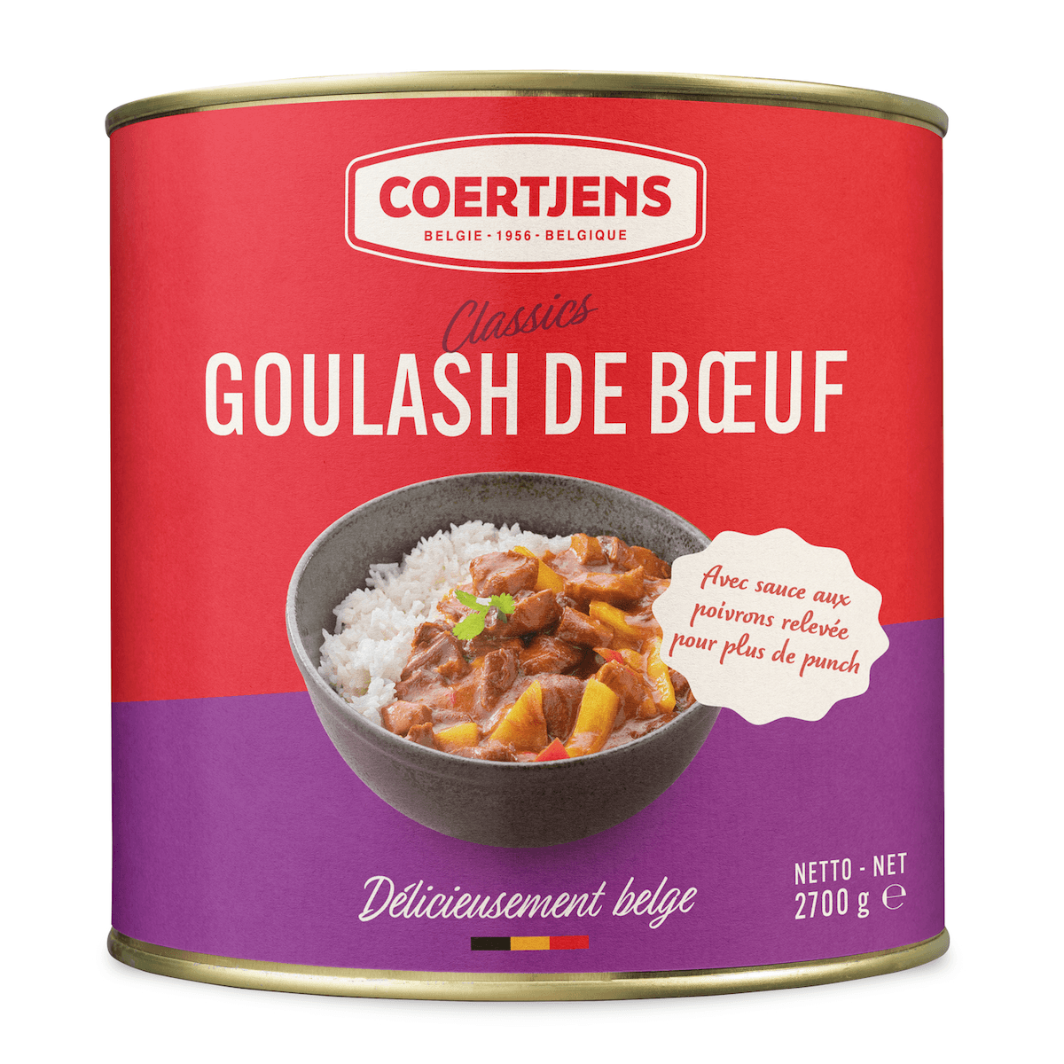 GOULASH DE BOEUF 2,7KG