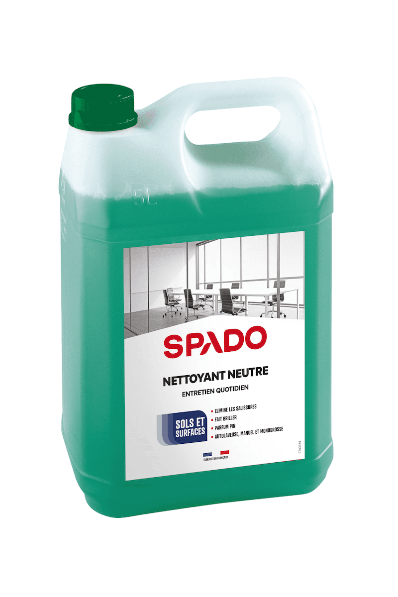 SPADO PROFESSIONNEL NETTOYANT NEUTRE BIDON 5 L