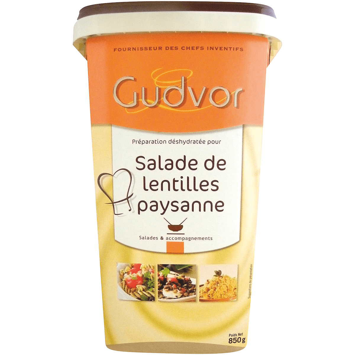 SALADE LENTILLES PAYSANNE BTE 850G - 32 PORTIONS