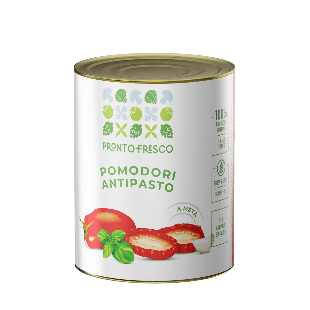 TOMATES SECHEES A L'HUILE D'OLIVE 1/1 POT DE 780G