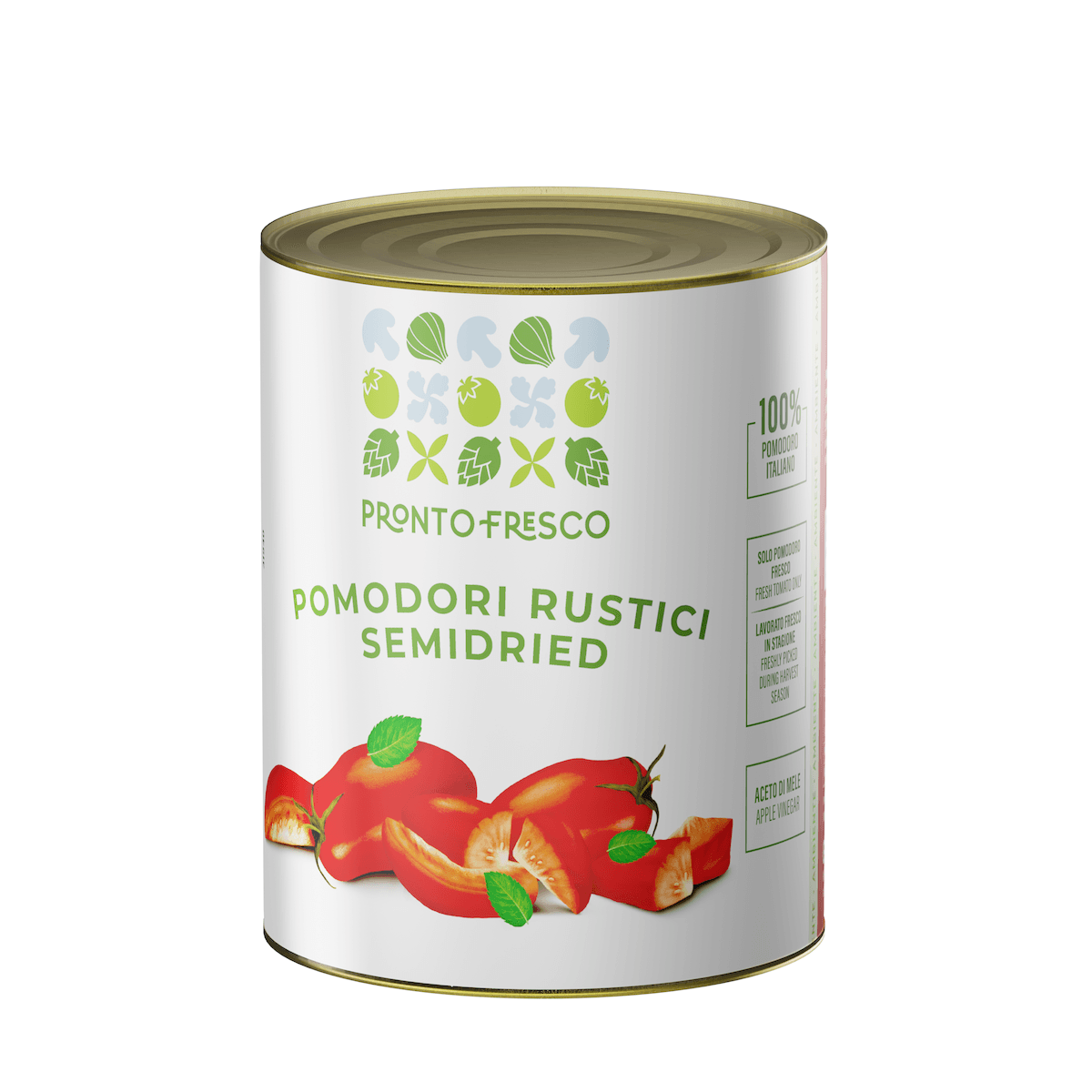 TOMATES SEMI-SECHEES 1/1 POT DE 780G