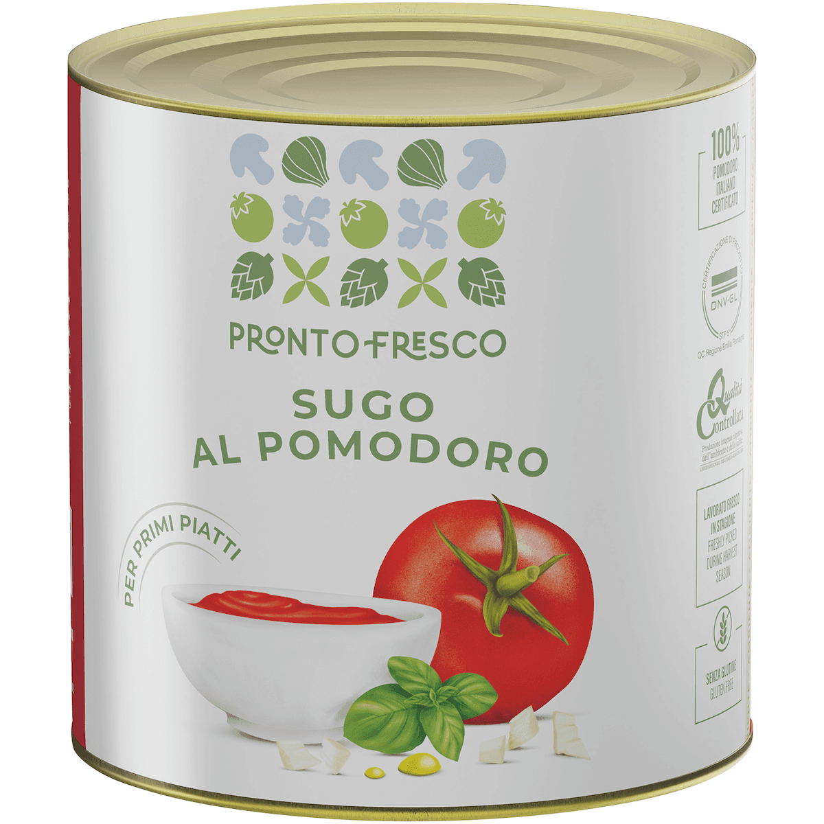 SAUCE TOMATE 3/1 POT DE 2,5KG