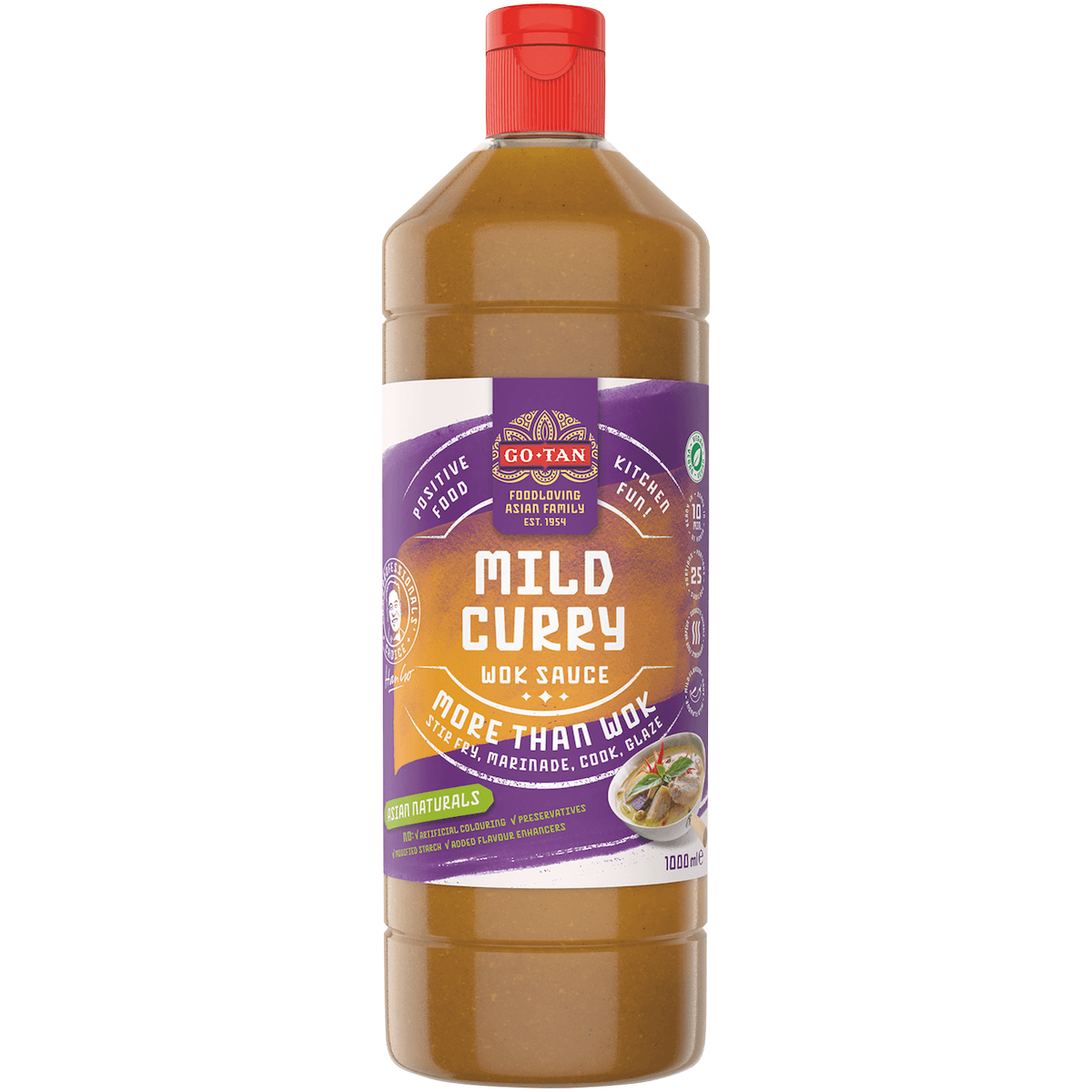 CURRY DOUX BOUTEILLE 1L