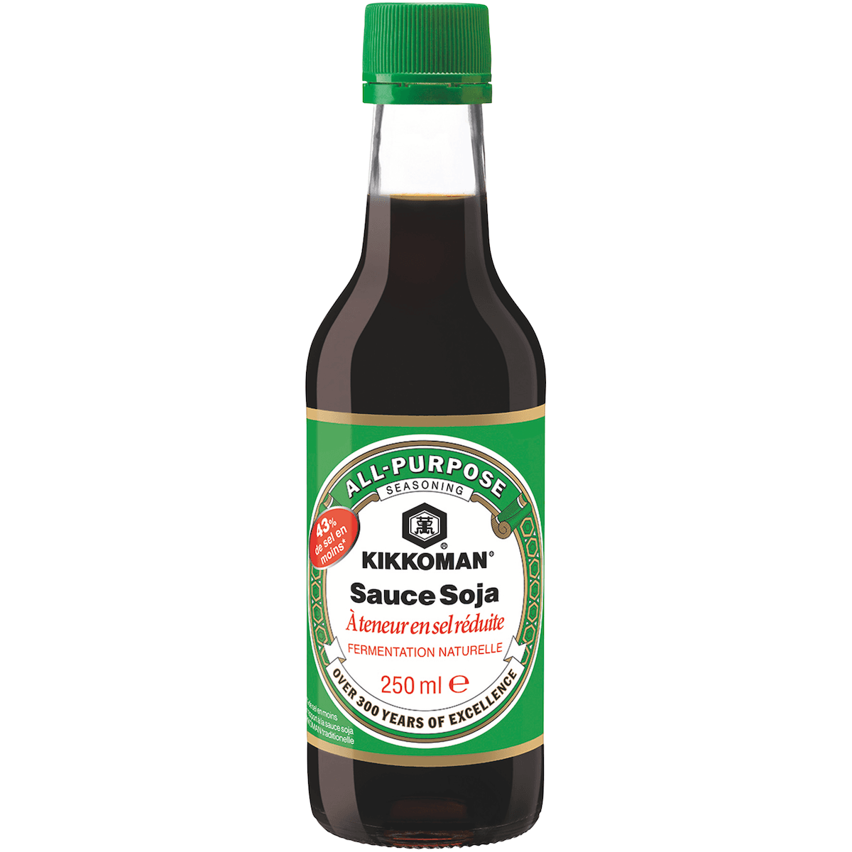 SAUCE SOJA A TENEUR REDUITE EN SEL 250ML