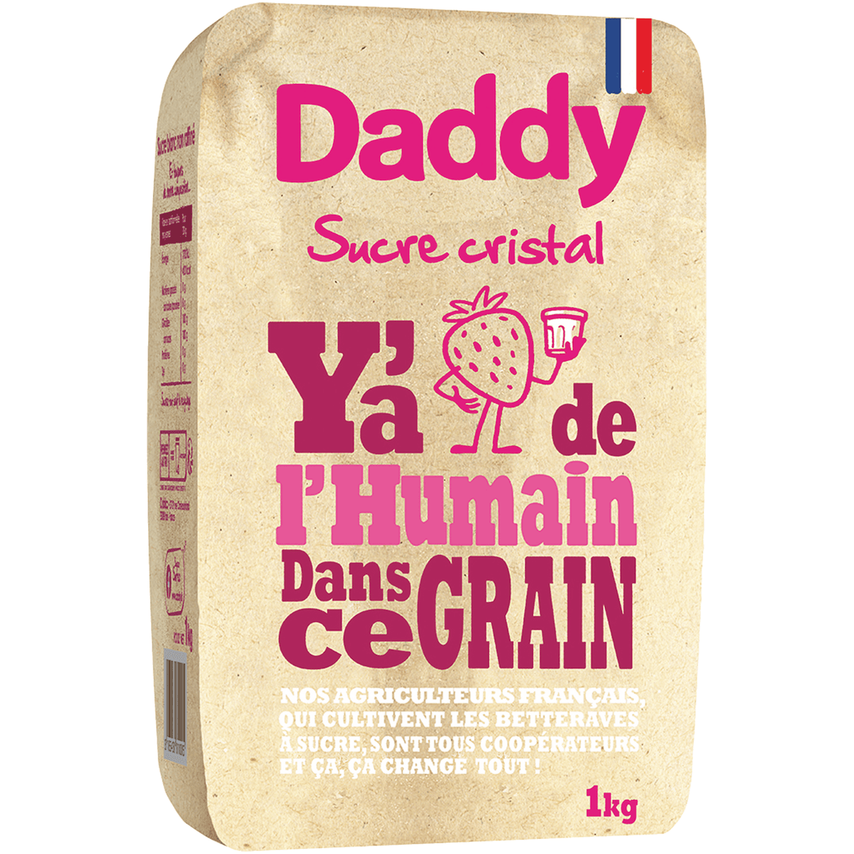 SUCRE CRISTAL DADDY SACHET 1KG