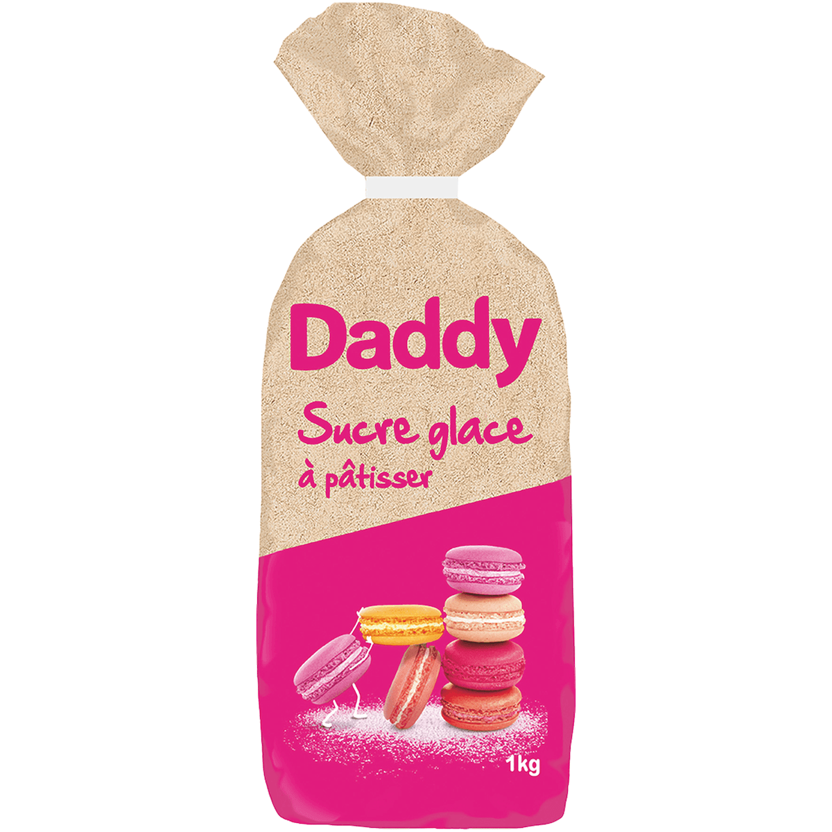 GLACE SACHET POLY 1KG DADDY