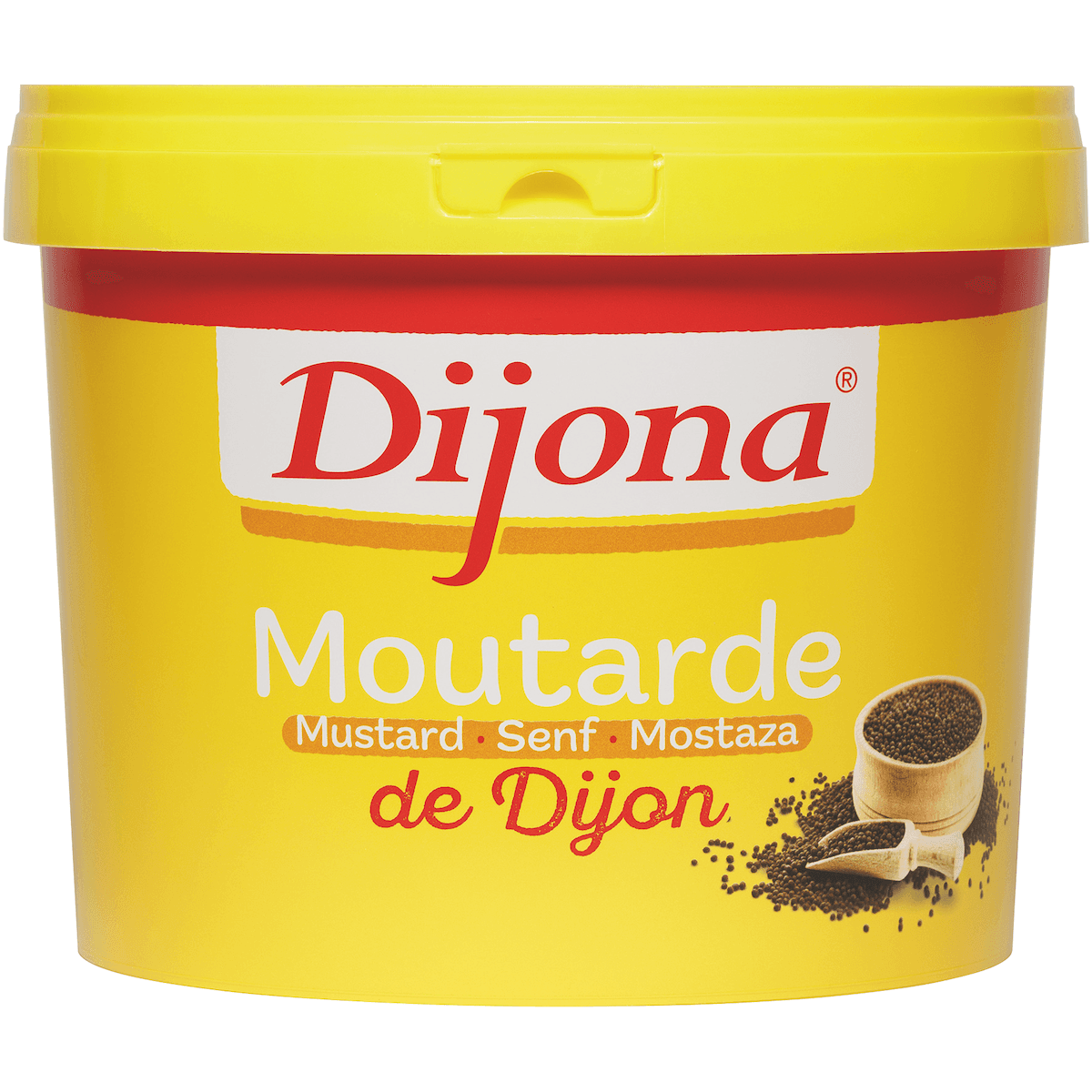 MOUTARDE FORTE DE DIJON SEAU 5KG