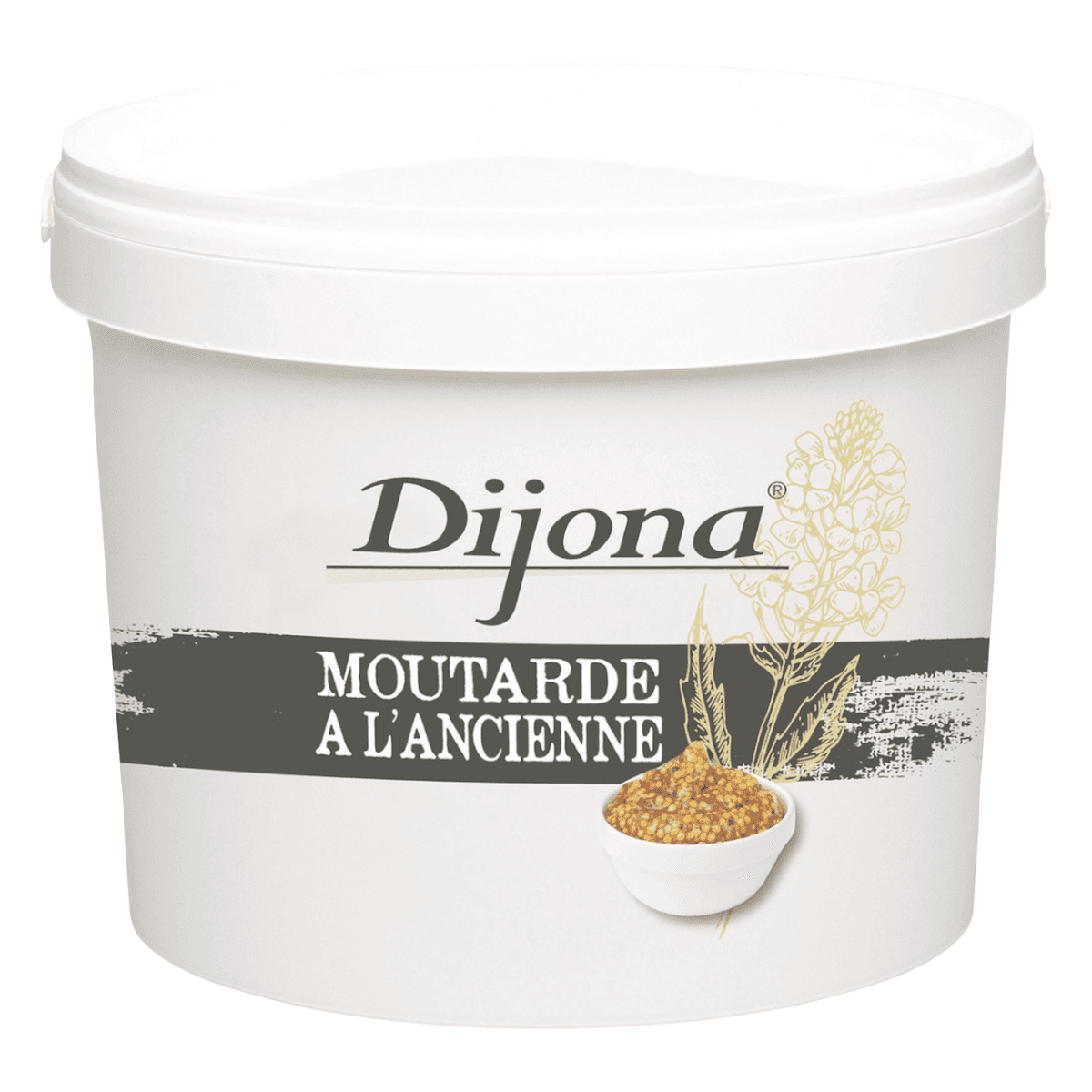 MOUTARDE GRAINS SEAU 5KG