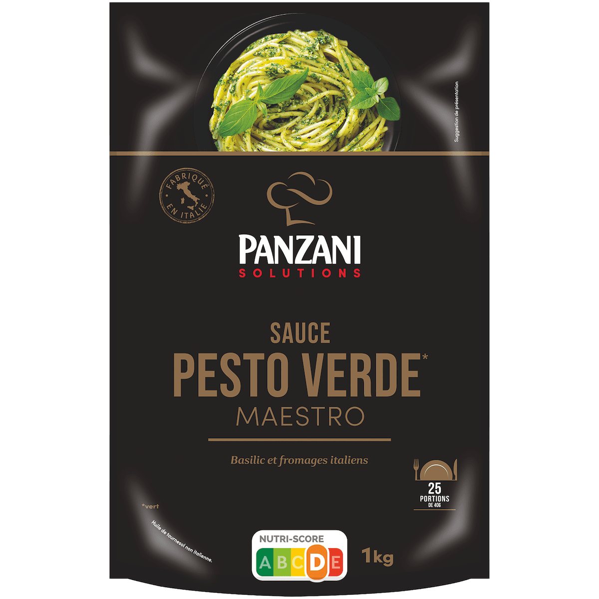 SAUCE PESTO VERT DOYPACK 1KG