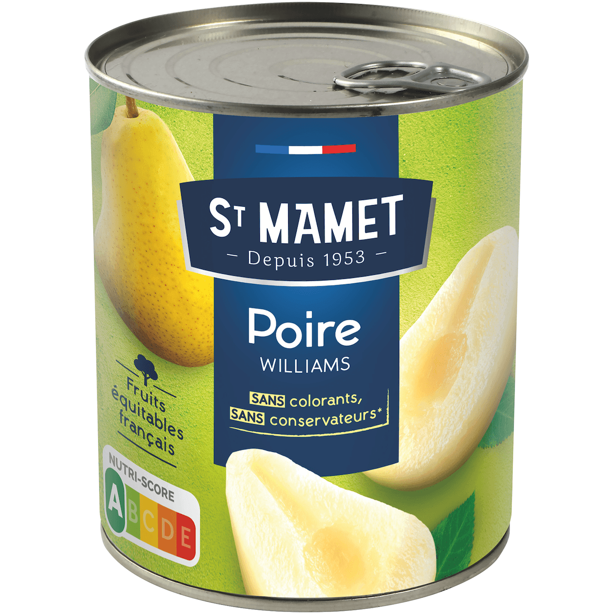 POIRES WILLIAMS DEMI FRUITS BOITE 4/4
