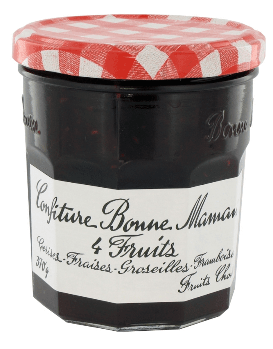 CONFITURE 4 FRUITS POT 370G