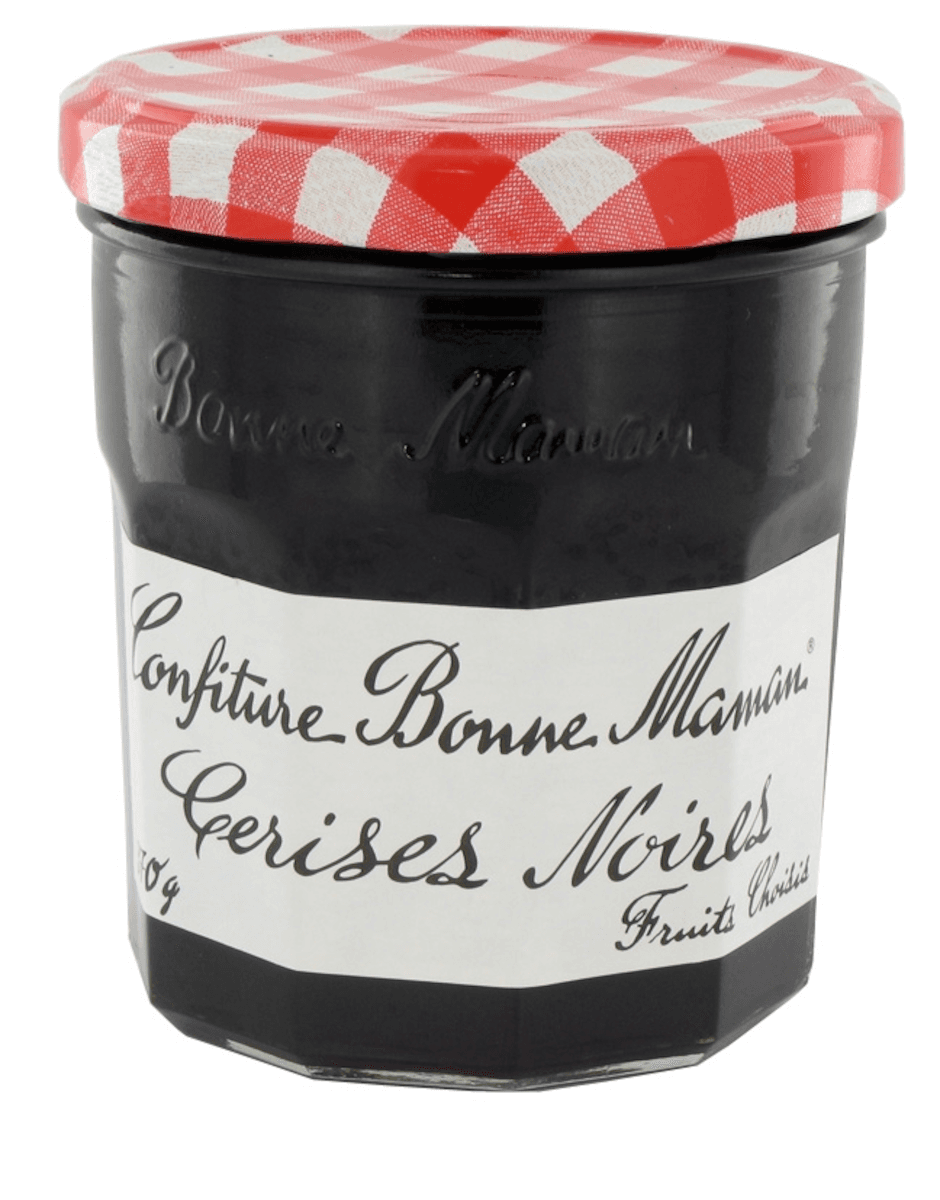 CONFITURE DE CERISES NOIRES POT 370G