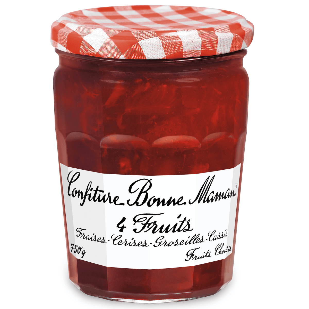 CONFITURE 4 FRUITS BOCAL 750 G