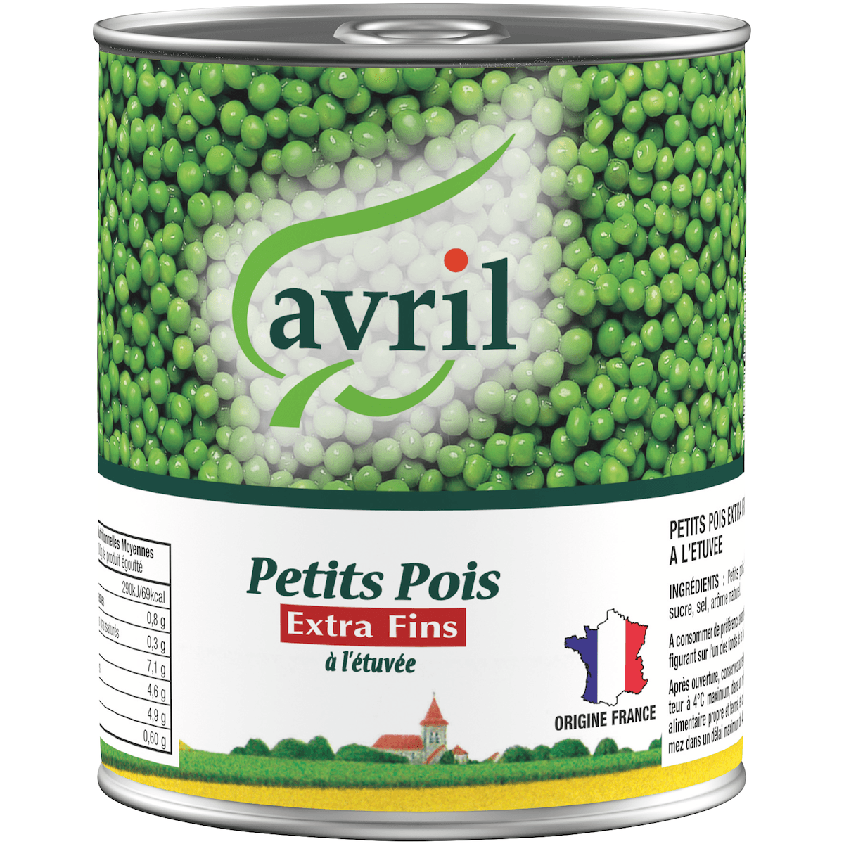 PETITS POIS EXTRA FINS ETUVEE BTE 4/4 OF