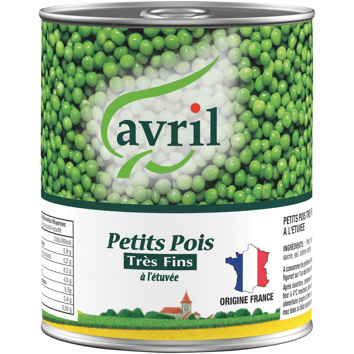 PETITS POIS TRES FINS ETUVEE BTE 4/4 OF