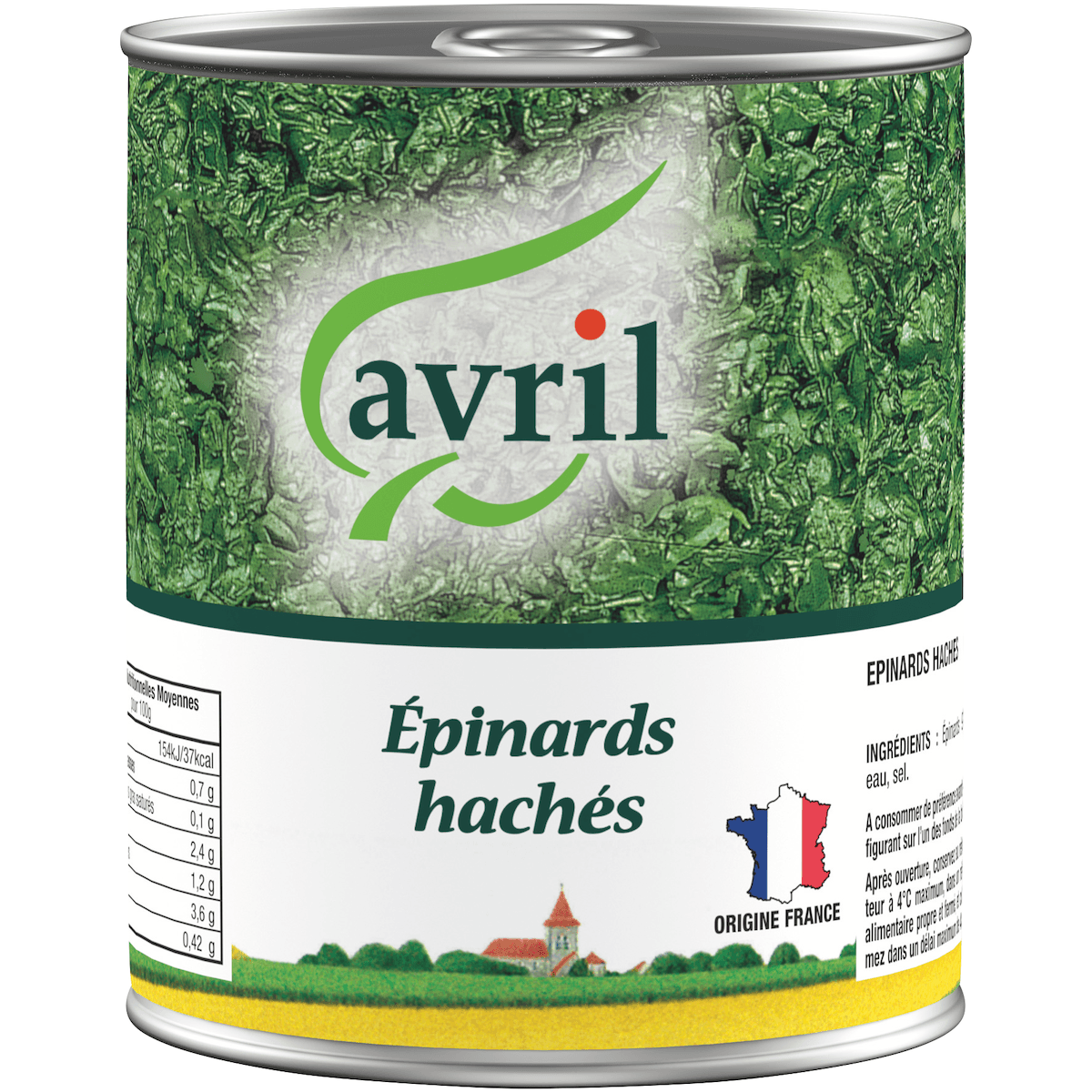 EPINARDS HACHES BTE 4/4 OF