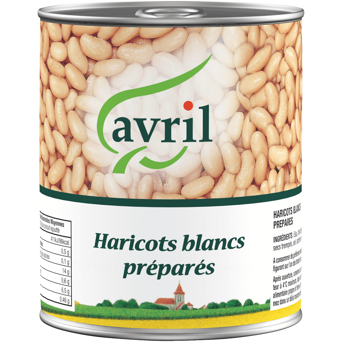 HARICOTS BLANCS PREPARES BTE 4/4 OF
