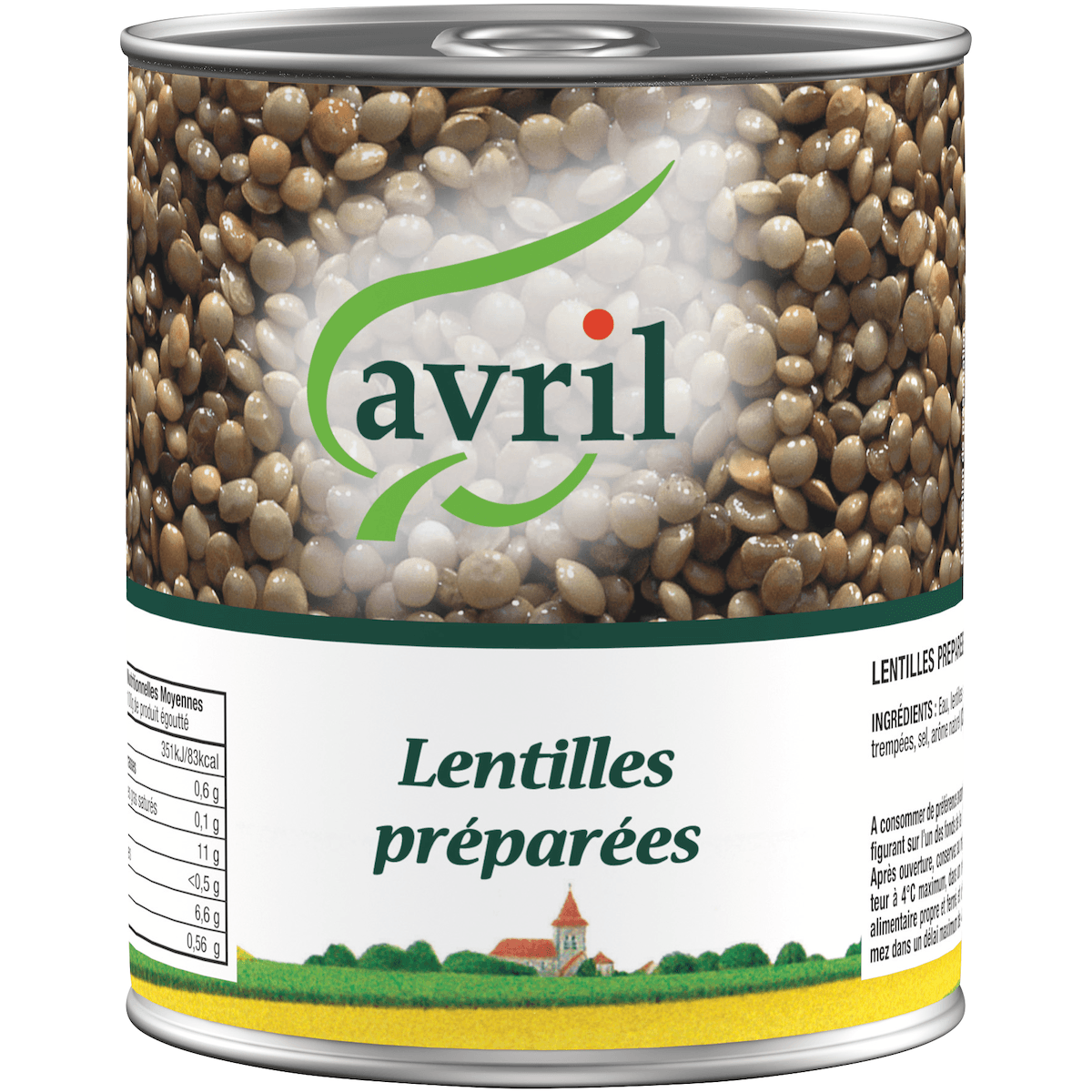 LENTILLES BTE 4/4 OF