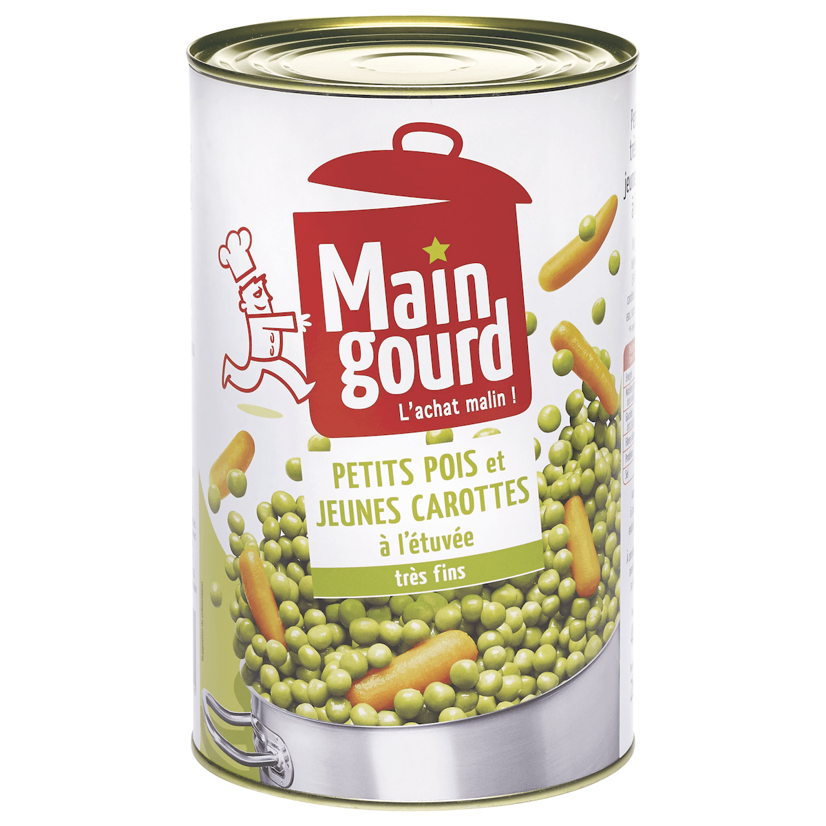PETITS POIS TRES FINS CAROTTES 5/1