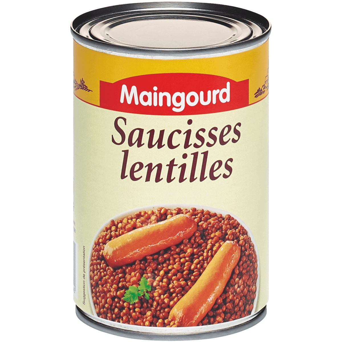 SAUCISSES LENTILLES 1/2