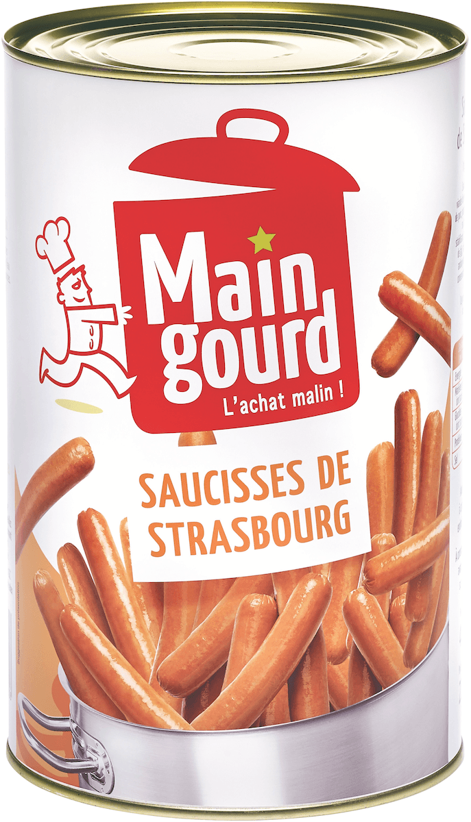 SAUCISSE DE STRASBOURG 5/1 80 SAUCISSES