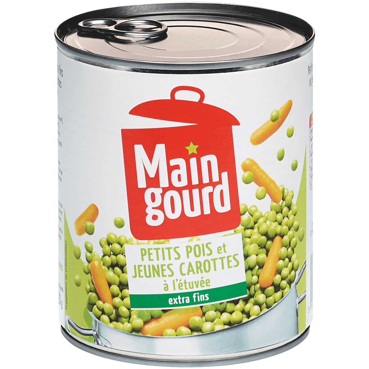 PETITS POIS EXTRA FINS CAROTTES 4/4