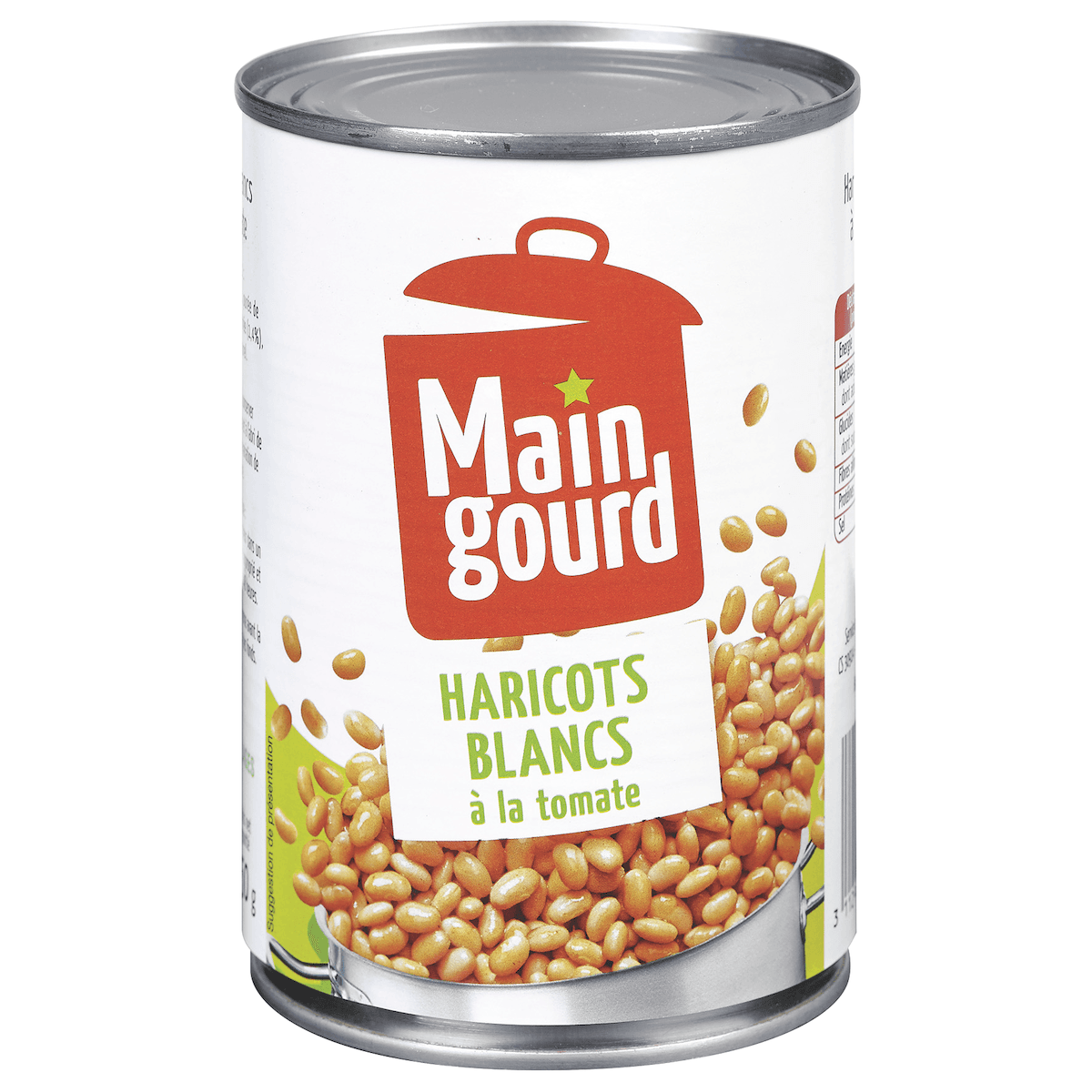 HARICOTS BLANCS TOMATE 1/2