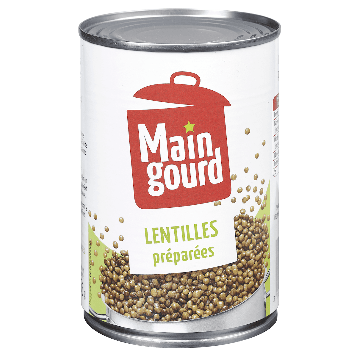 LENTILLES PREPAREES 1/2