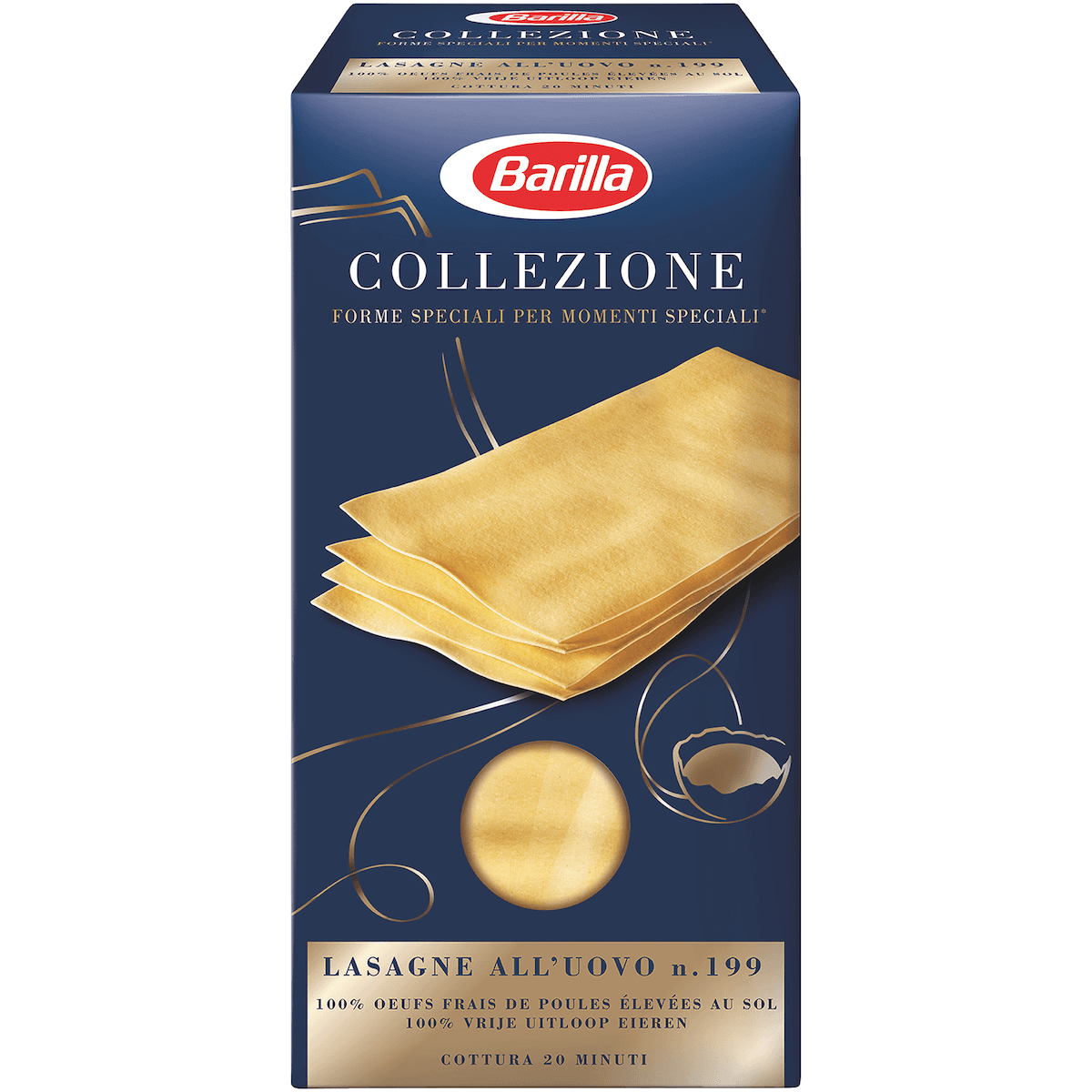 LASAGNE ALL' UOVO 500G
