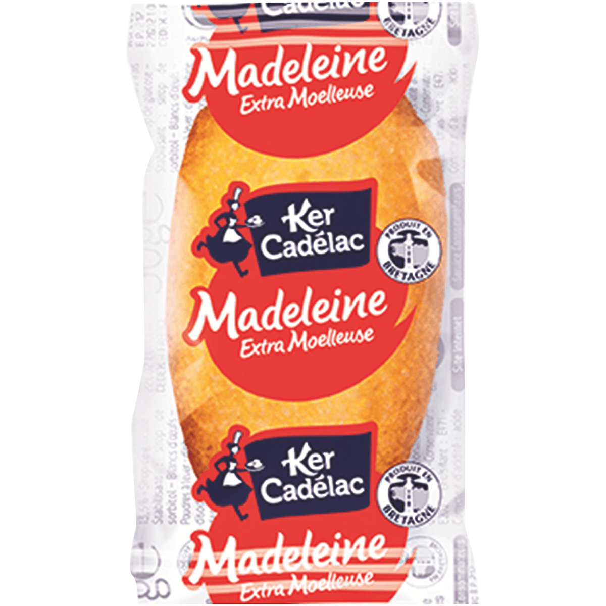 MADELEINE MGV AUX OEUFS FRAIS MOELLEUSE EXTRA 25G