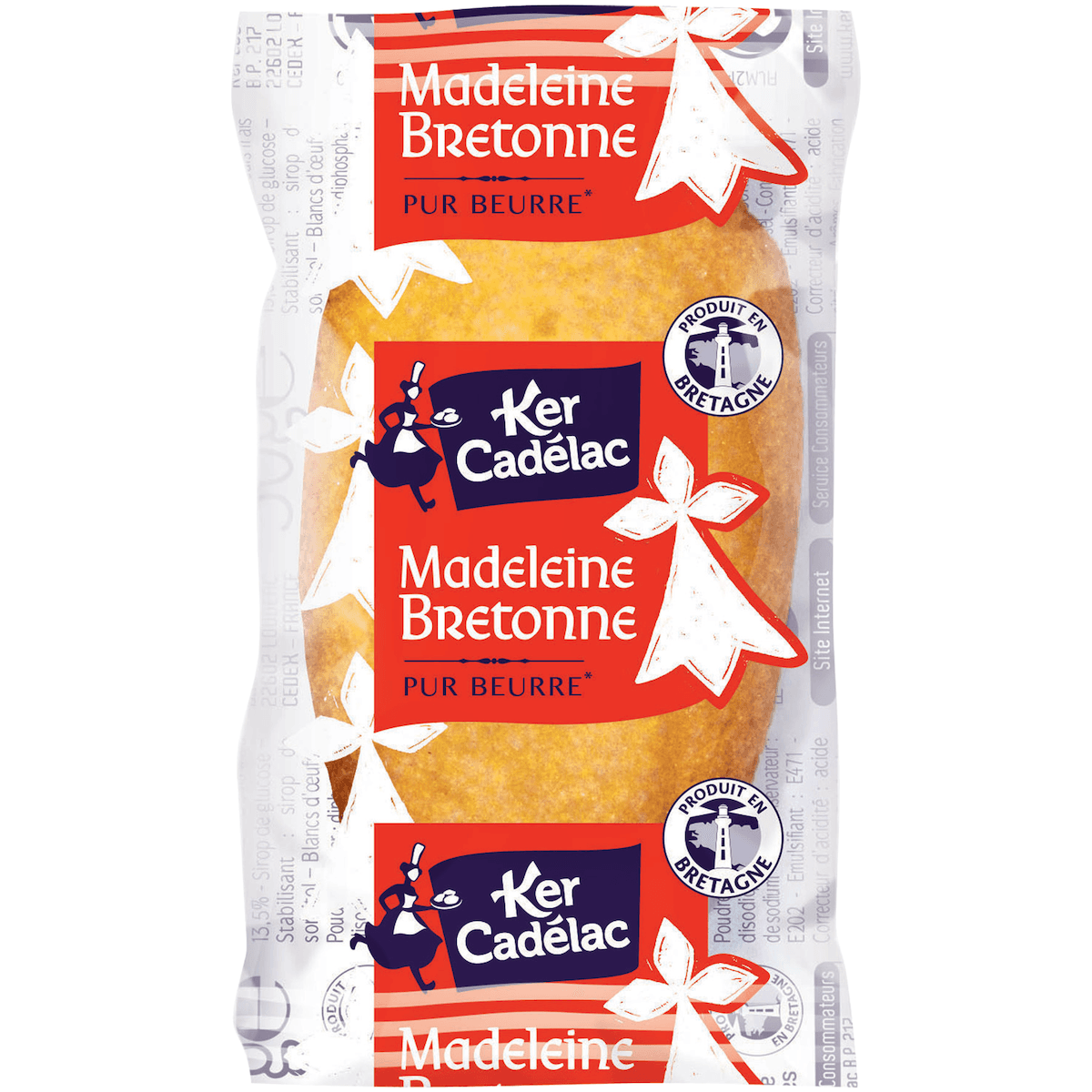MADELEINE BRETONNE PUR BEURRE 25G