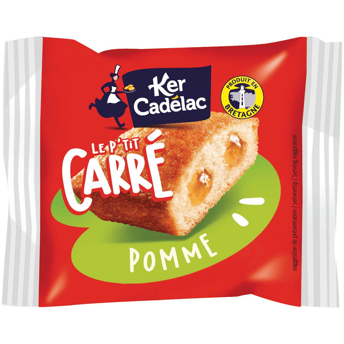 P'TIT CARRE POMME 40G