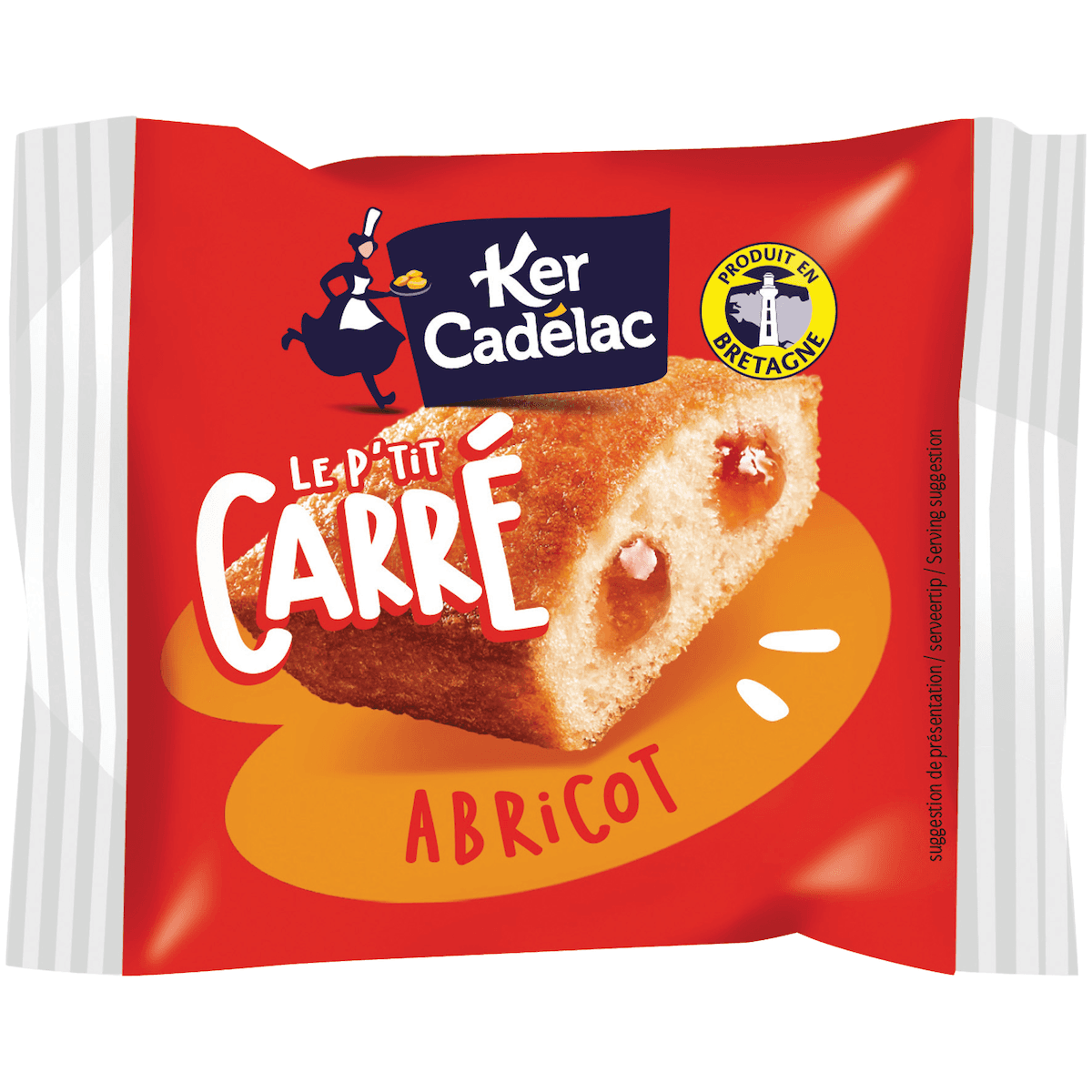 P'TIT CARRE ABRICOT 40G