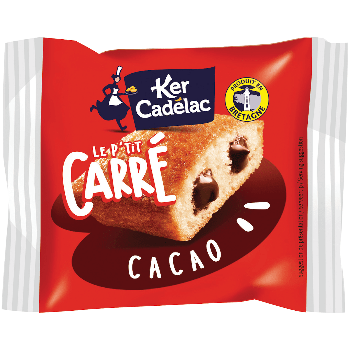 P'TIT CARRE CACAO 40G
