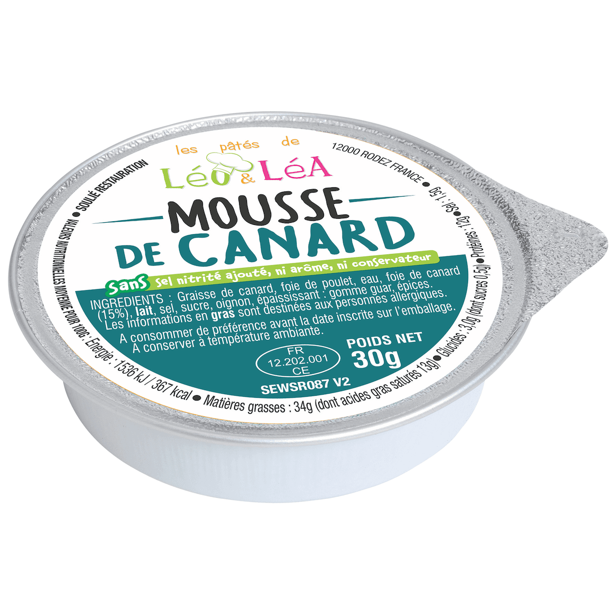 MOUSSE DE CANARD 30G