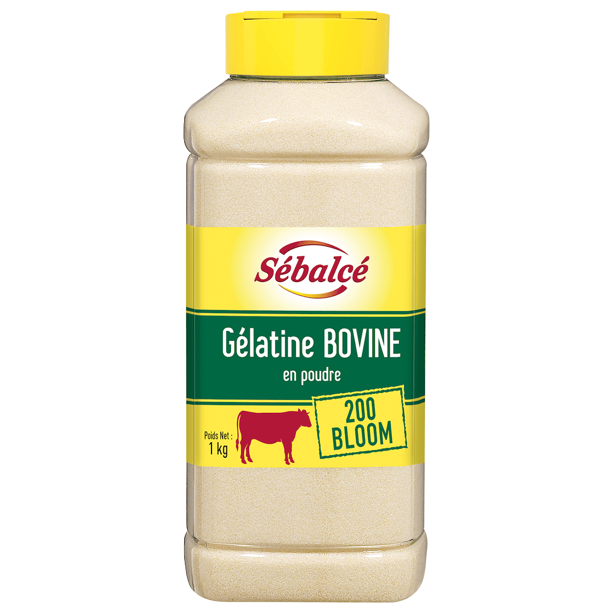 GELATINE BOVINE EN POUDRE 200 BLOOM  BOITE 1KG