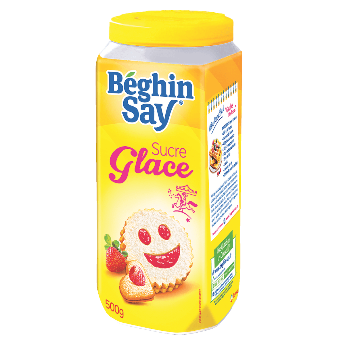 SUCRE GLACE BOITE VERSEUSE SAUPOUDREUSE 500G