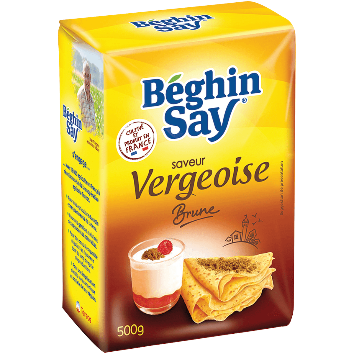 VERGEOISE BRUNE SACHET 500G
