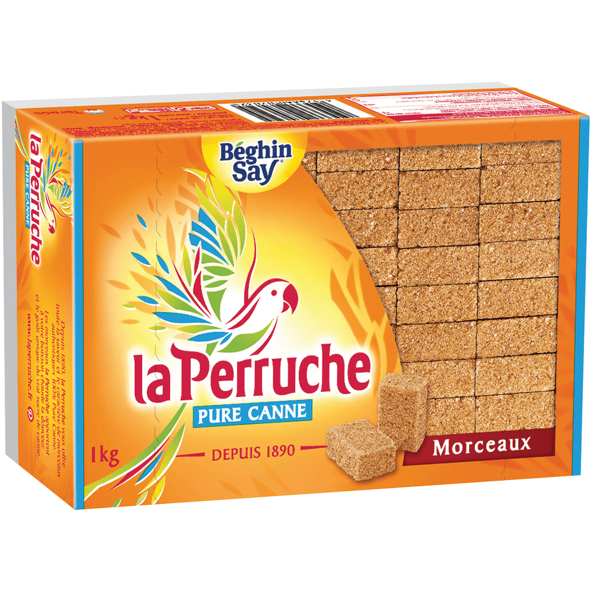 MORCEAUX ROUX LA PERRUCHE BOITE 1KG