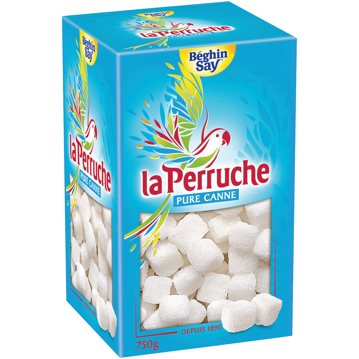 MORCEAUX IRREGULIERS BLANCS LA PERRUCHE BOITE 750G