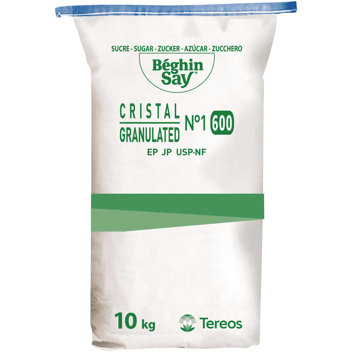 SUCRE CRISTAL N°1 600 SAC 10 KG
