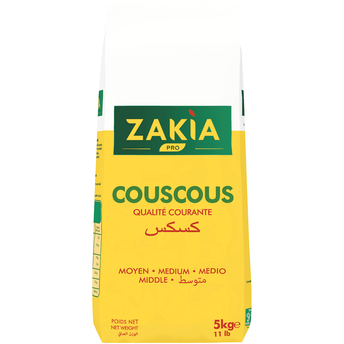 COUSCOUS MOYEN QC 5 KG