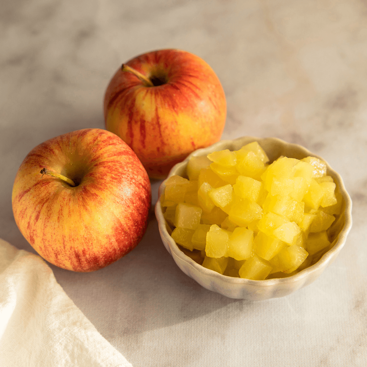 POMME HVE EN CUBE - SACHET 3KG