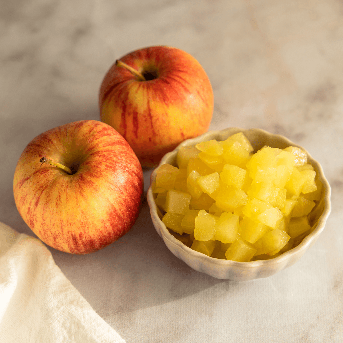 POMME HVE TYPE GOLDEN EN CUBE - SACHET 3KG