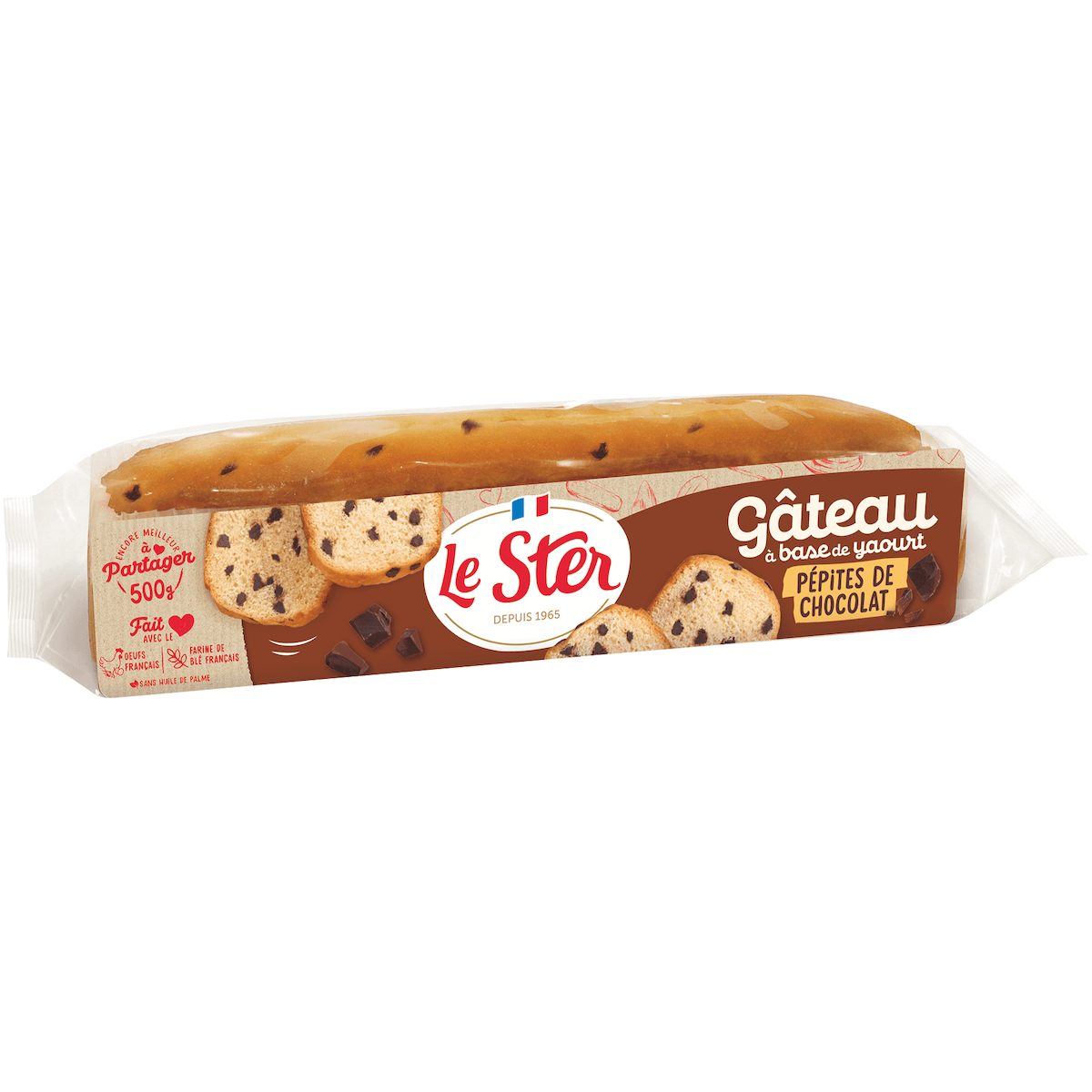 GATEAU YAOURT PEPITES DE CHOCOLAT- 500G