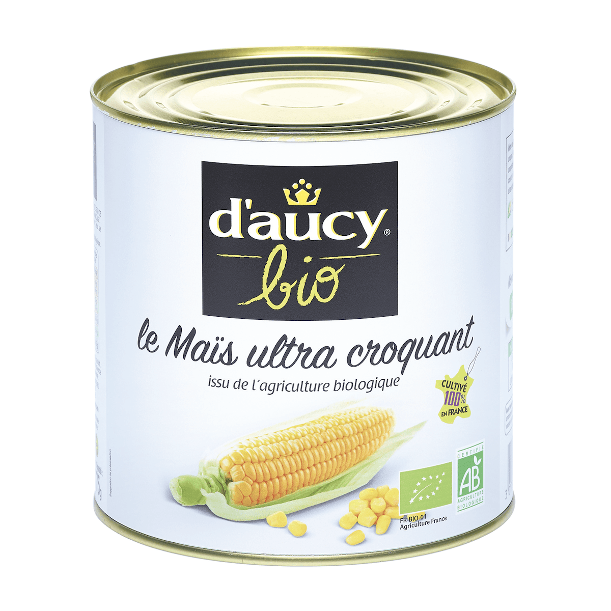 MAIS ULTRA CROQUANT SOUS VIDE SANS OGM BIO - BTE 3/1 - CULTIVE 100% FRANCE