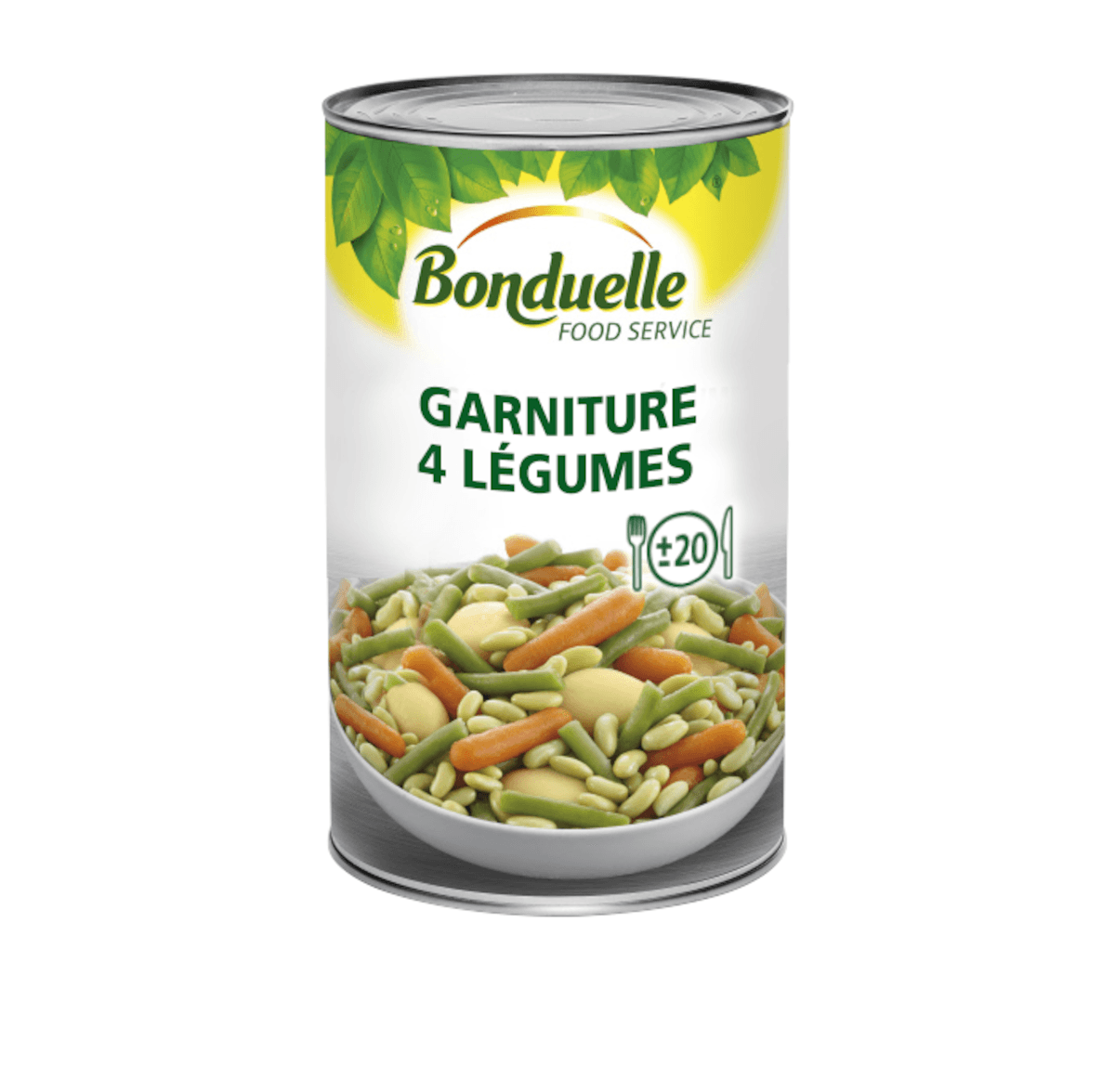 GARNITURE 4 LEGUMES - BTE 5/1